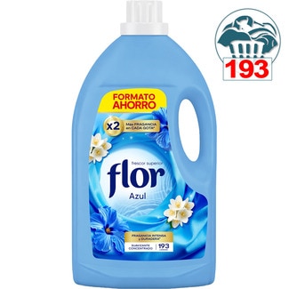 suavizante concentrado Azul botella 193 dosis - Flor