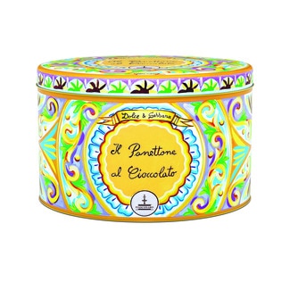 Panettone de Chocolate lata 500 g - Dolce & Gabbana