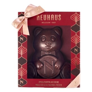 Ursinho de Chocolate Negro e Caramelo Salgado embalagem 100 g - Neuhaus