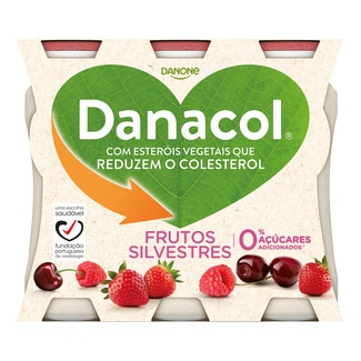 Red Fruits Pack 6 unidades embalagem 100 g - Danacol