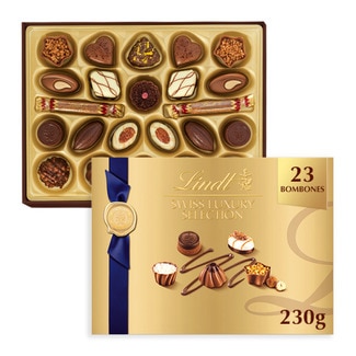 Bombons Sortidos Swiss Luxury embalagem 230 g - Lindt