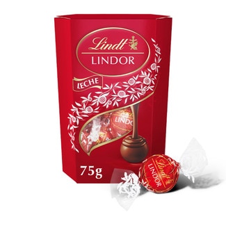 Bombons de Chocolate de Leite Lindor embalagem 75 g - Lindt