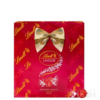 Bombons de Chocolate de Leite Lindor embalagem 137 g - Lindt