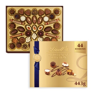 Bombons Sortidos Swiss Luxury embalagem 443 g - Lindt