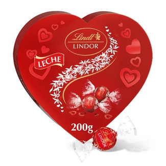 Coração Lindor com Chocolates de Leite embalagem 200 g - Lindt