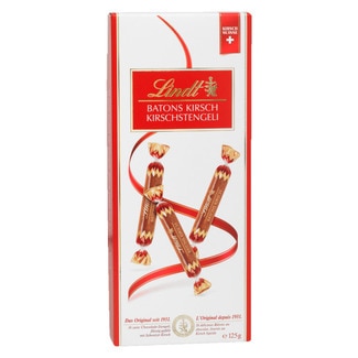 Chocolate Batons com Licor de Cereja embalagem 125 g - Lindt