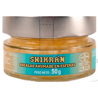 Pérolas de Bacalhau Fumado unidade 50 g - Shikra'n