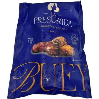 croquetas cremosas de buey bolsa 300 g - La Presumida