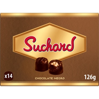 bombones de chocolate negro estuche 126 g - Suchard