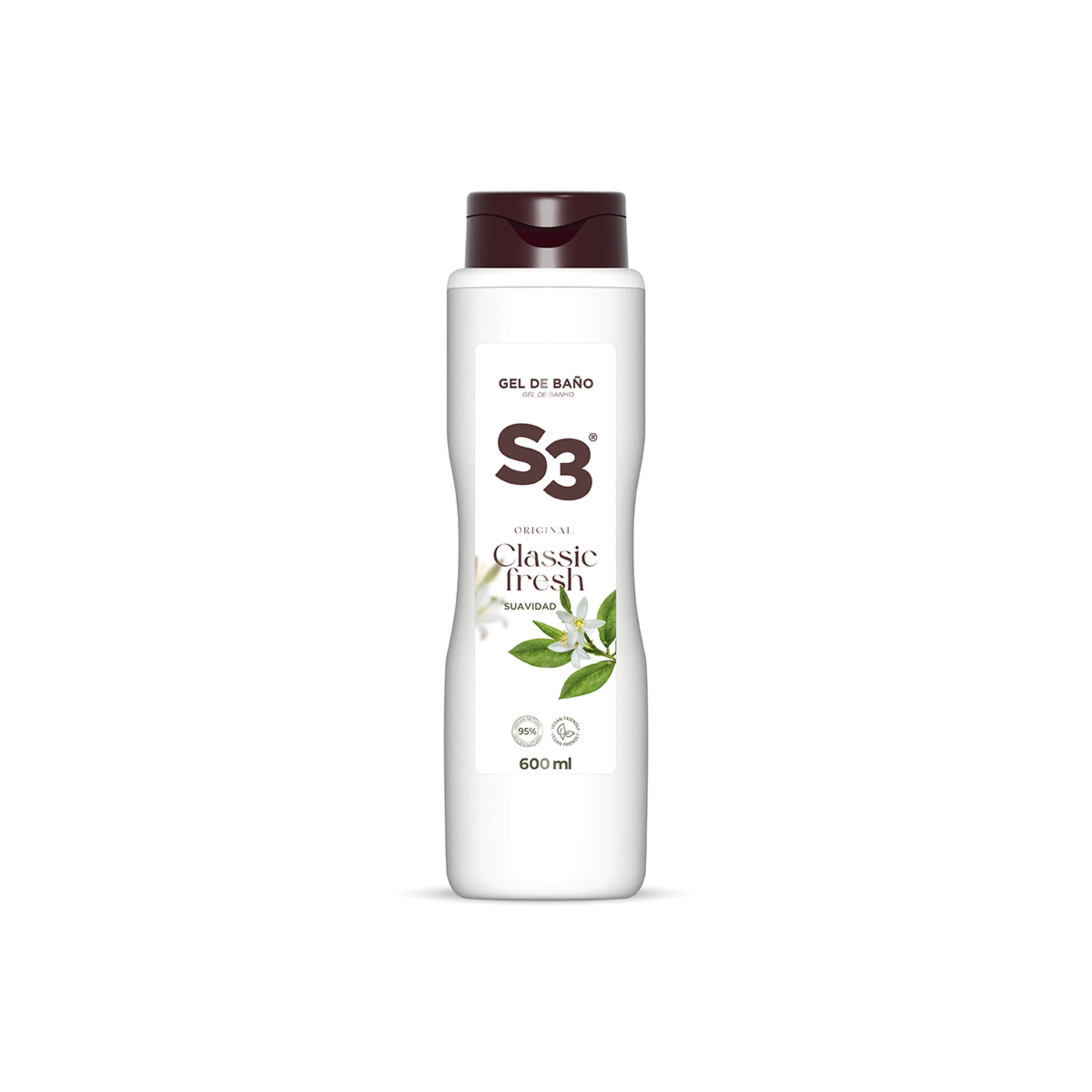 gel de baño Original Classic Fresh Suavidad botella 600 ml
