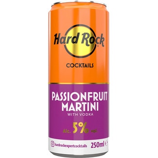 ponche de melocotón con un toque de menta lata 25 cl - Hard Rock