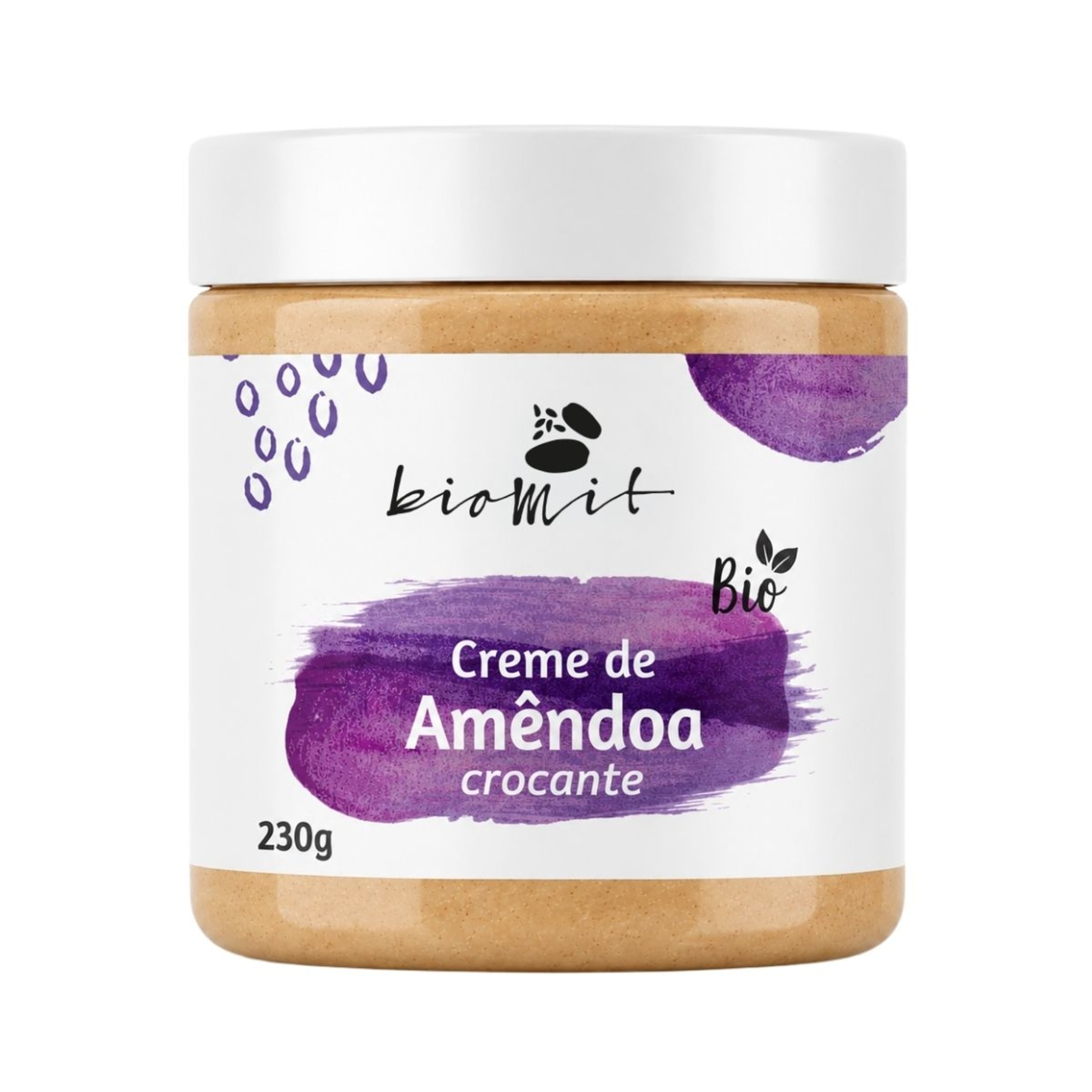 Manteiga de Amêndoa com Pele Torrada Biológica frasco 230 g