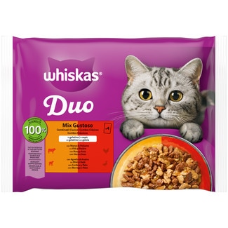 Alimento Húmido para Gato Duo Carnes embalagem 340 g - Sheba