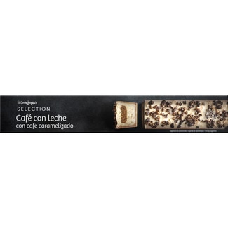 turrón de café con crujiente de capuccino estuche 200 g - El Corte Ingles Selection