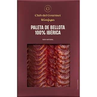 Salsichão 100% Ibérico Bolota Fatias 80 g - Club Del Gourmet