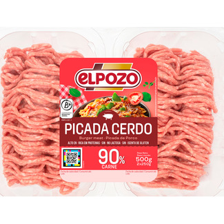 Preparaddo de Carne Picada Porco  2x250 G unidade 500 g - Elpozo