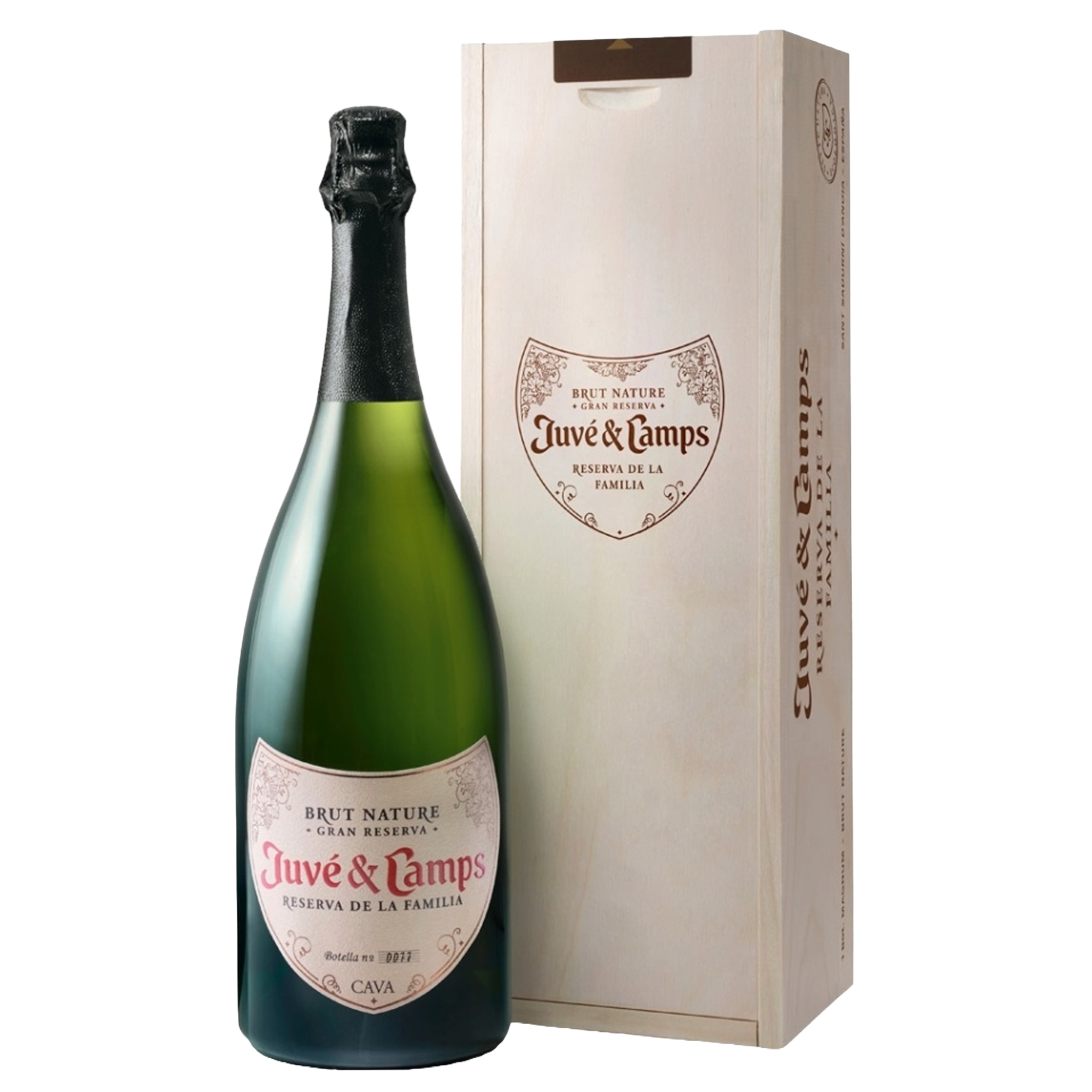 Espumante Brut Nature Gran Reserva de La Familia garrafa 1,5 L