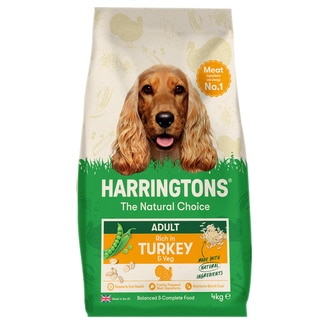 Alimento seco para Cão Peru e Vegetais embalagem 4 kg - Harringtons
