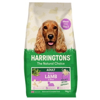 Alimento Seco para Cão Carne e Arroz embalagem 4 kg - Harringtons
