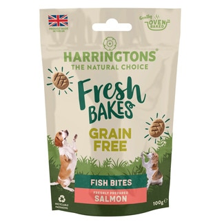 Snack para Cão Salmão embalagem 100 g - Harringtons