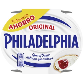 queso de untar blanco original formato ahorro pack 2 x 250 g envase 500 g - Philadelphia