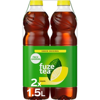 refresco de té limón sabor original pack 2 botellas 1,5 l - Fuze Tea