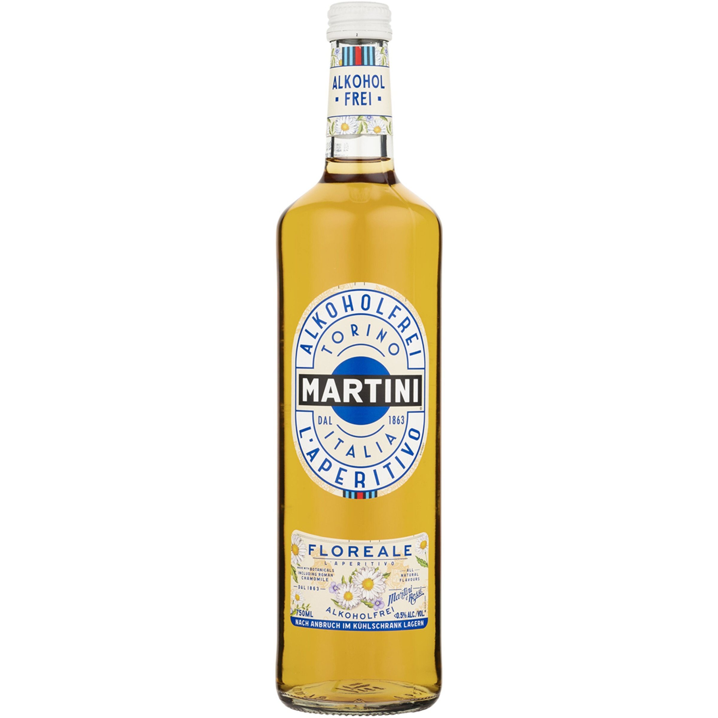 vermut aperitivo Floreale Sin Alcohol Torino Italia botella 75 cl