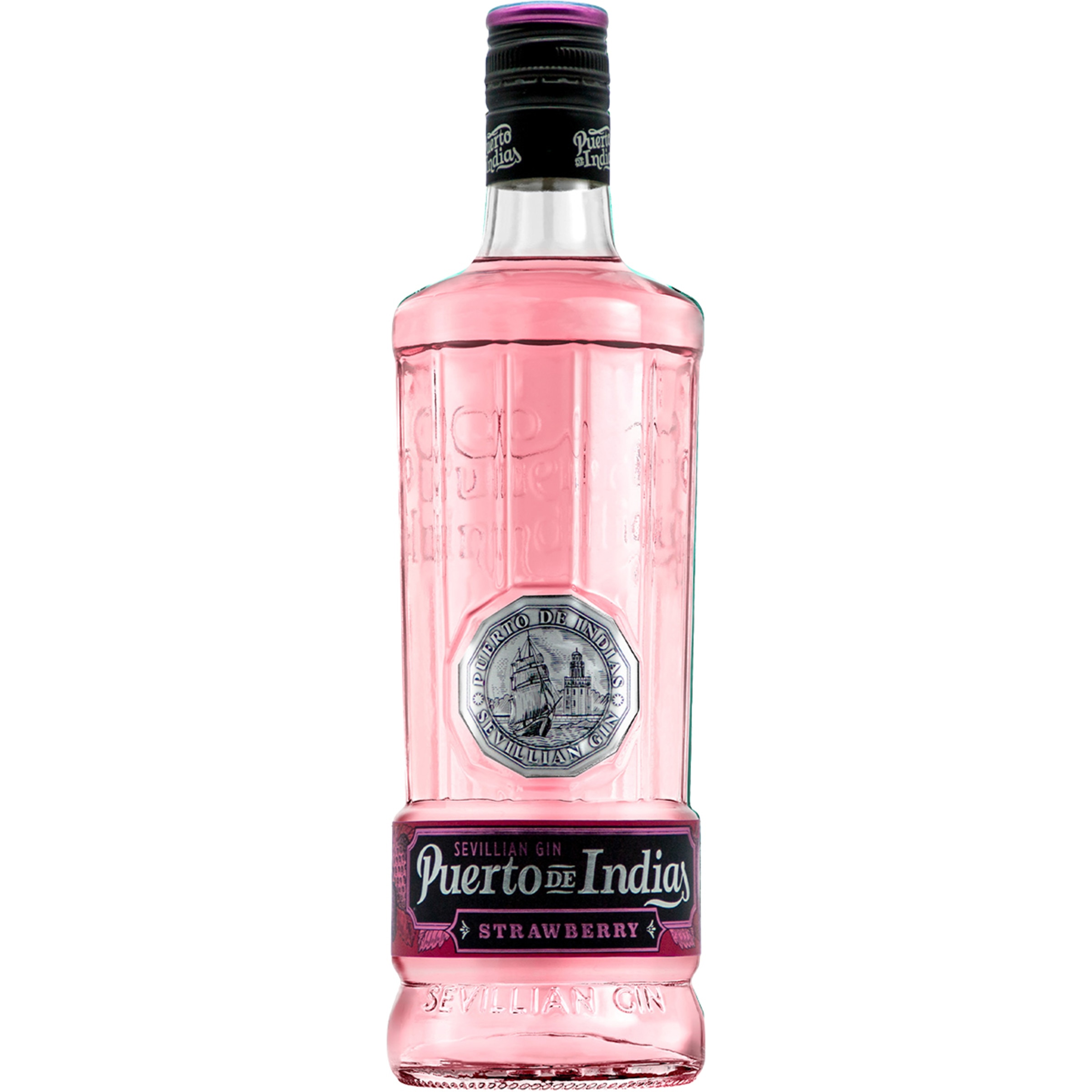 ginebra premium strawberry botella 70 cl