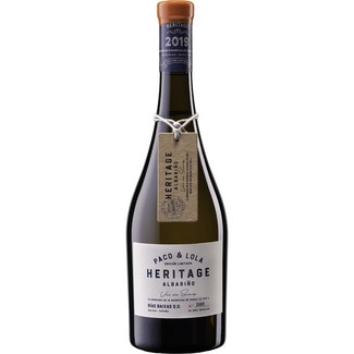 Heritage vino blanco albariño DO Rías Baixas botella 75 cl - Paco & Lola