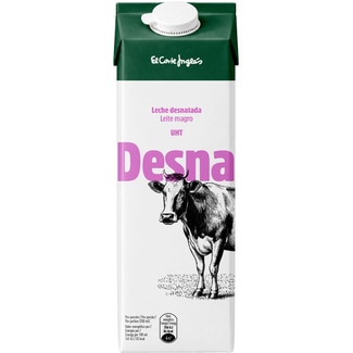 leche desnatada brik 1 l - El Corte Ingles
