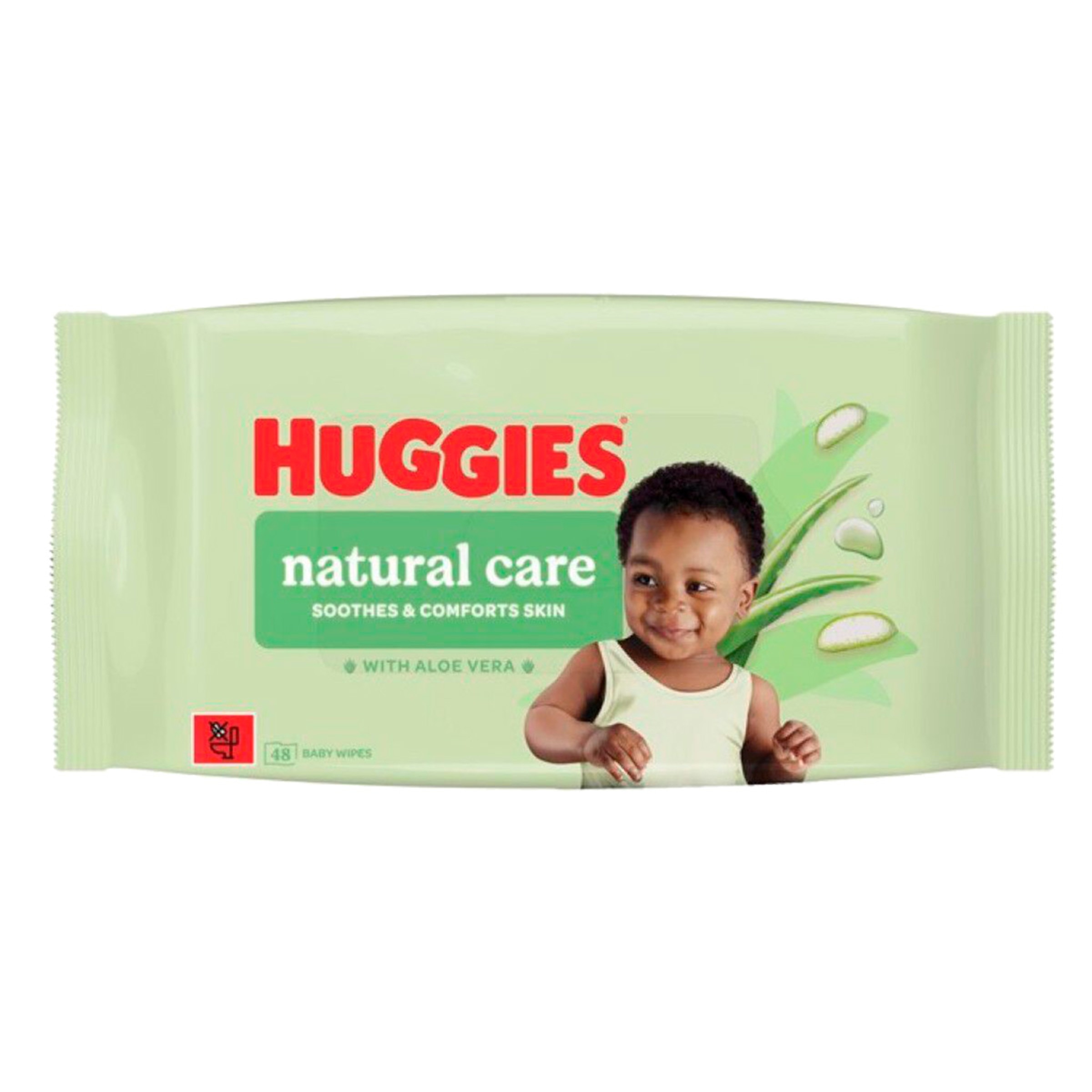 Toalhitas Natural Care embalagem 48 unidades