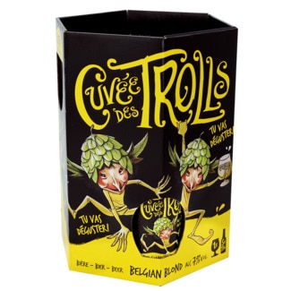 Cerveja Cuvée com Copo garrafa 33 cl - Trolls