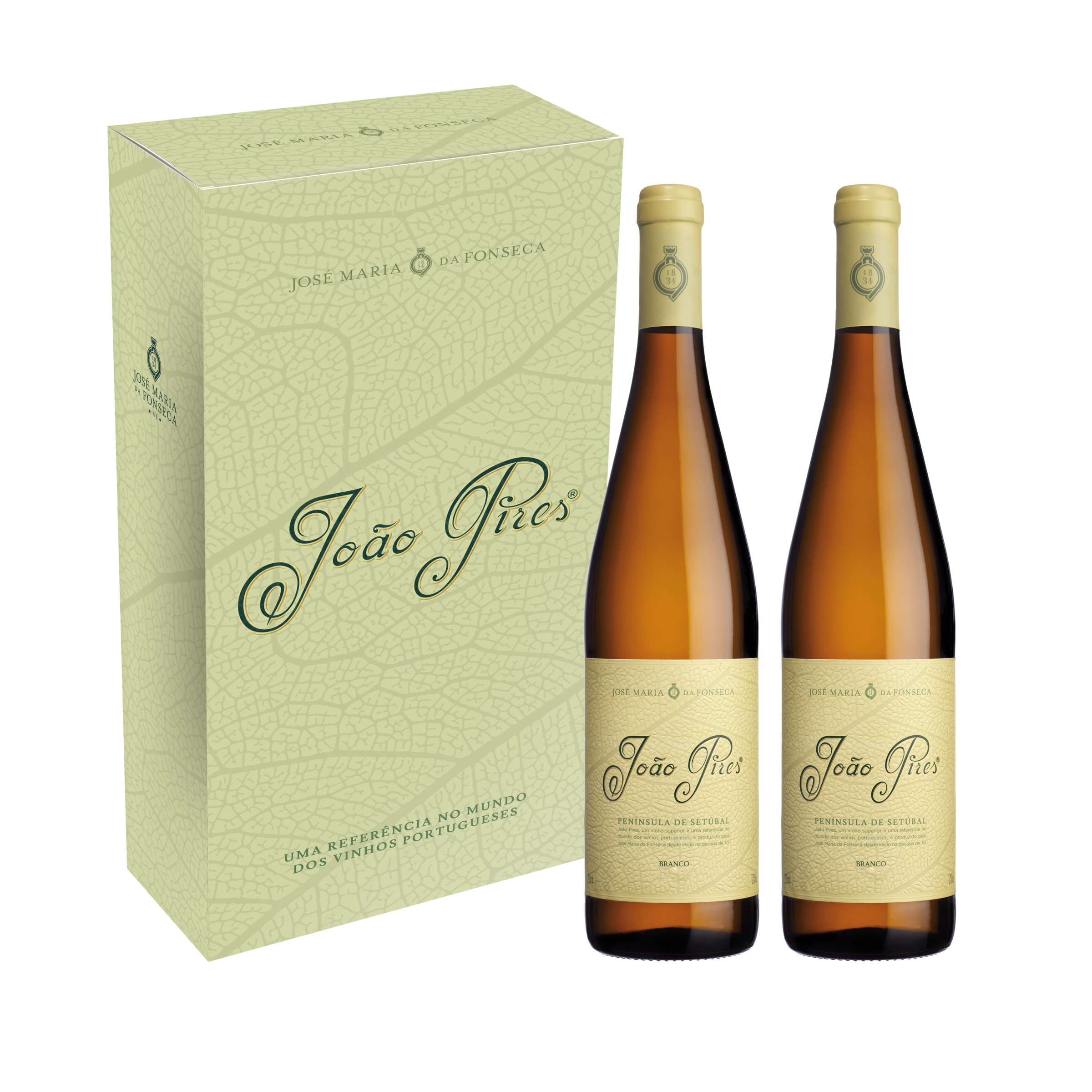 Vinho Branco de Setúbal Pack 2 unidades garrafa 75 cl