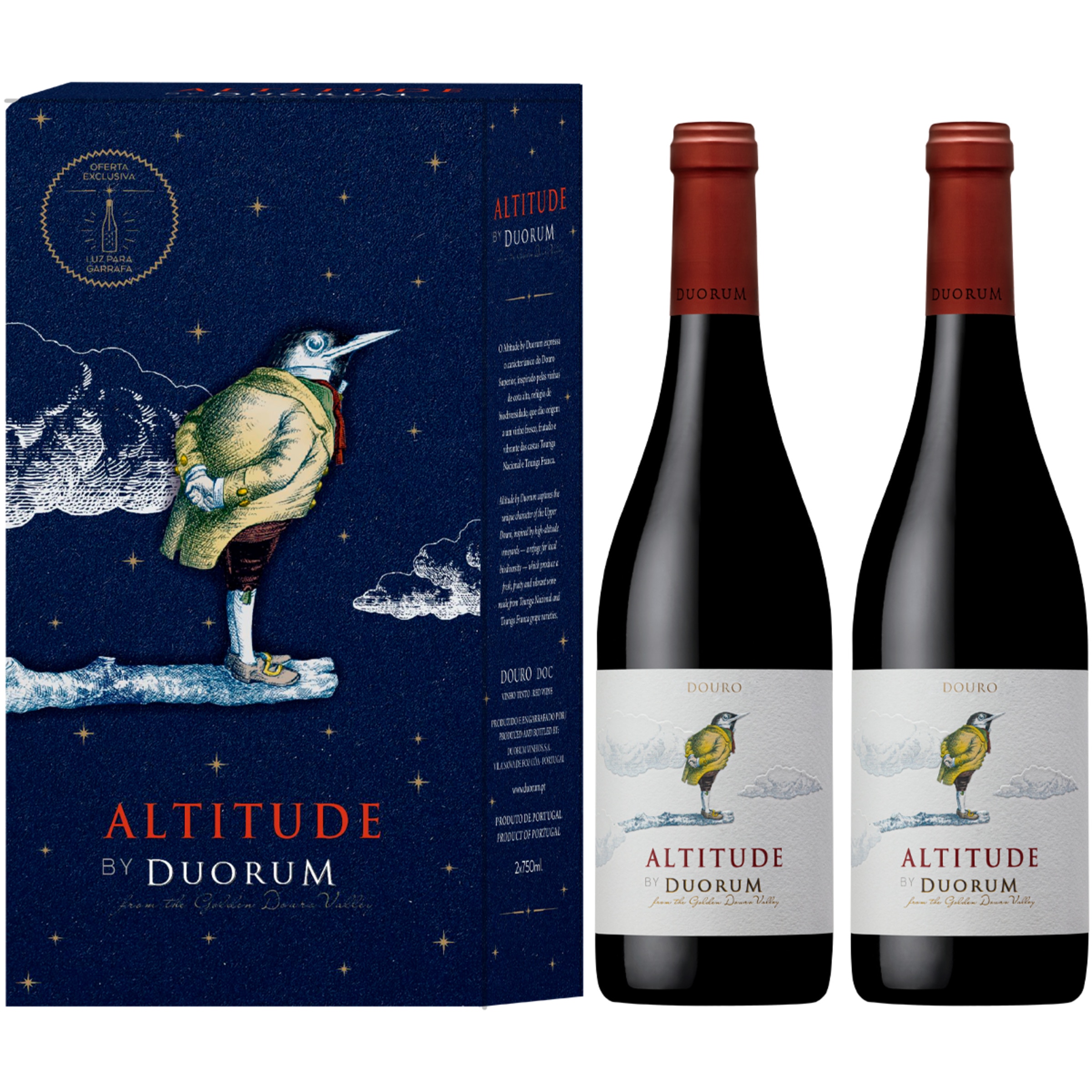 Vinho Tinto do Douro Pack 2 unidades garrafa 75 cl