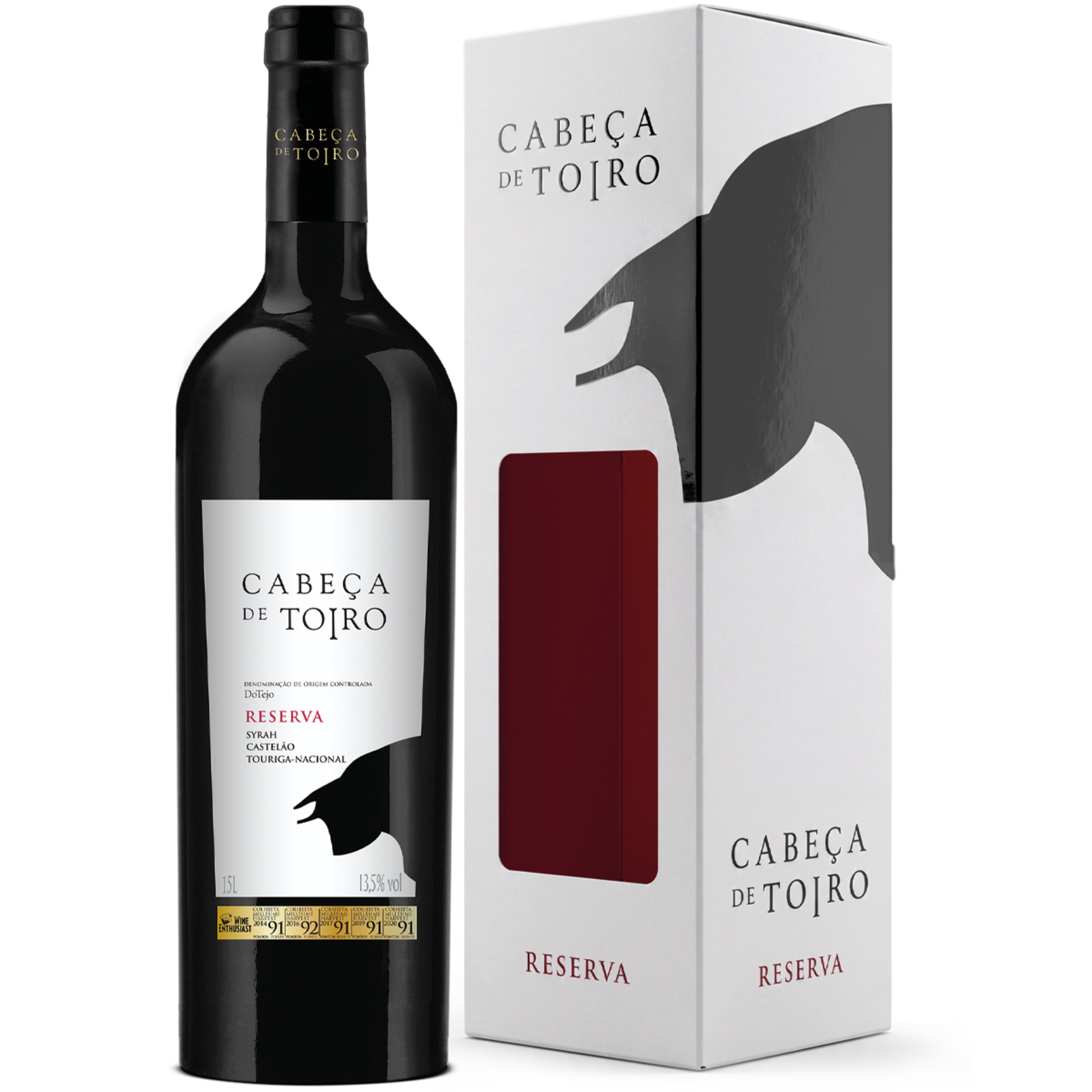 Vinho Tinto do Tejo Reserva Magnum garrafa 1,5 L