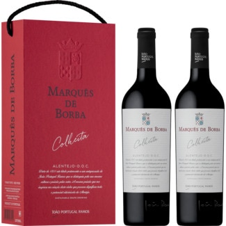 Conjunto 2 Vinhos Tinto do Alentejo garrafa 75 cl - Marquês De Borba