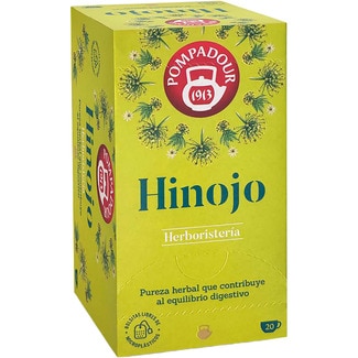 infusión de hinojo contribuye al equilibrio digestivo estuche 20 bolsitas - Pompadour