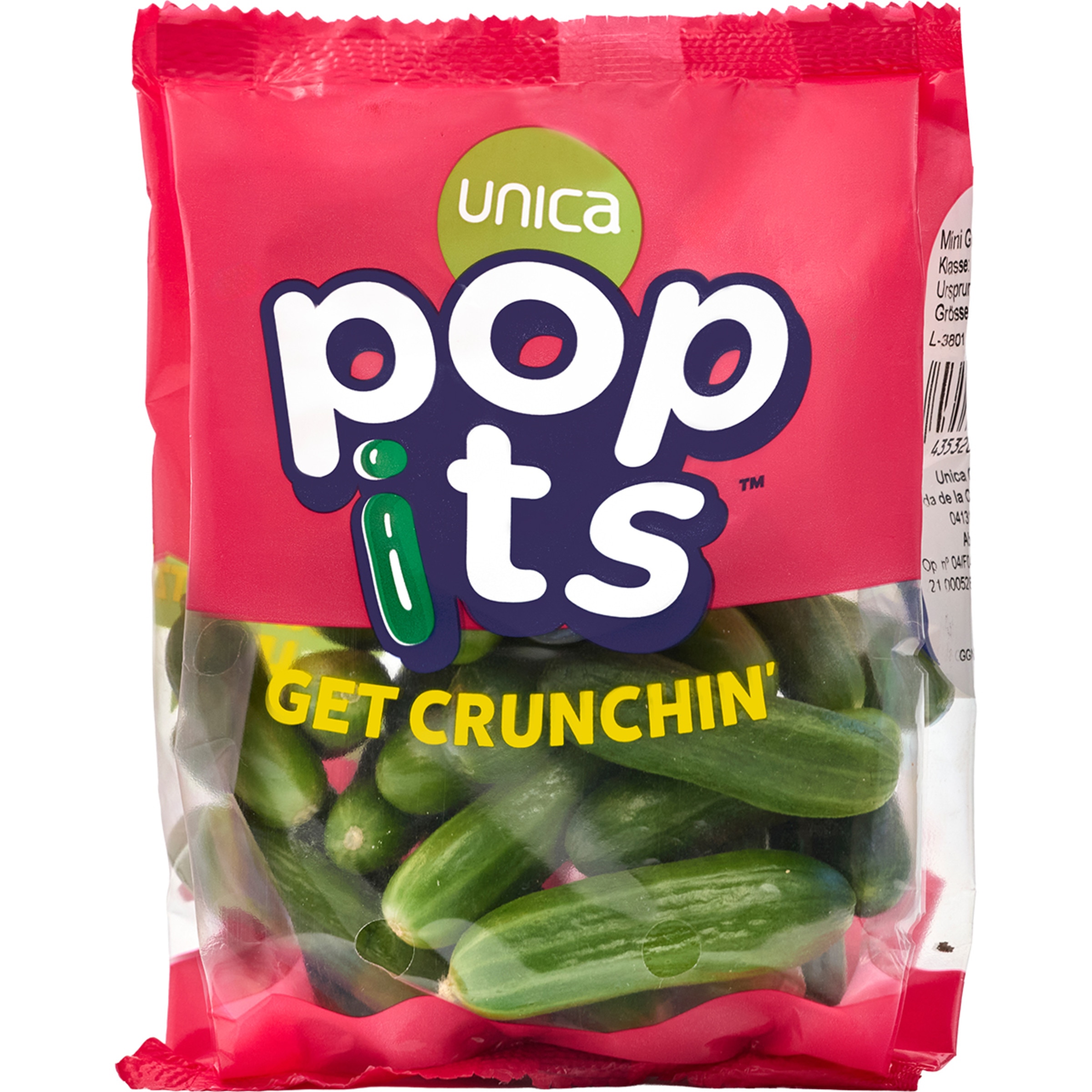 mini pepinos bolsa 150 g