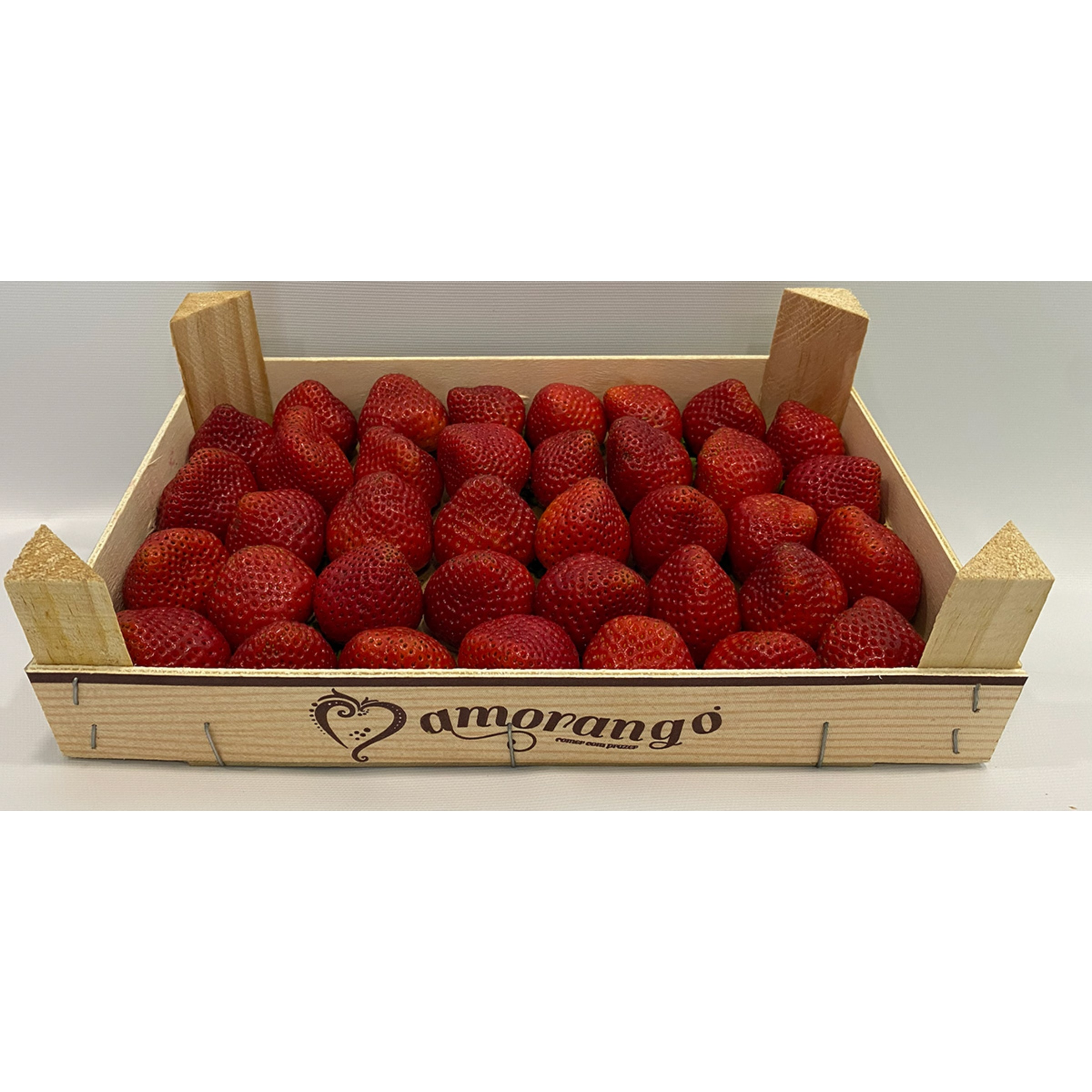 Caixa de Morangos caixa 1 kg