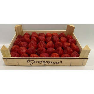 Caixa de Morangos caixa 1 kg