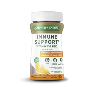 Gomas Vitamina c + Zinco embalagem 60 cápsulas - Natures Bounty
