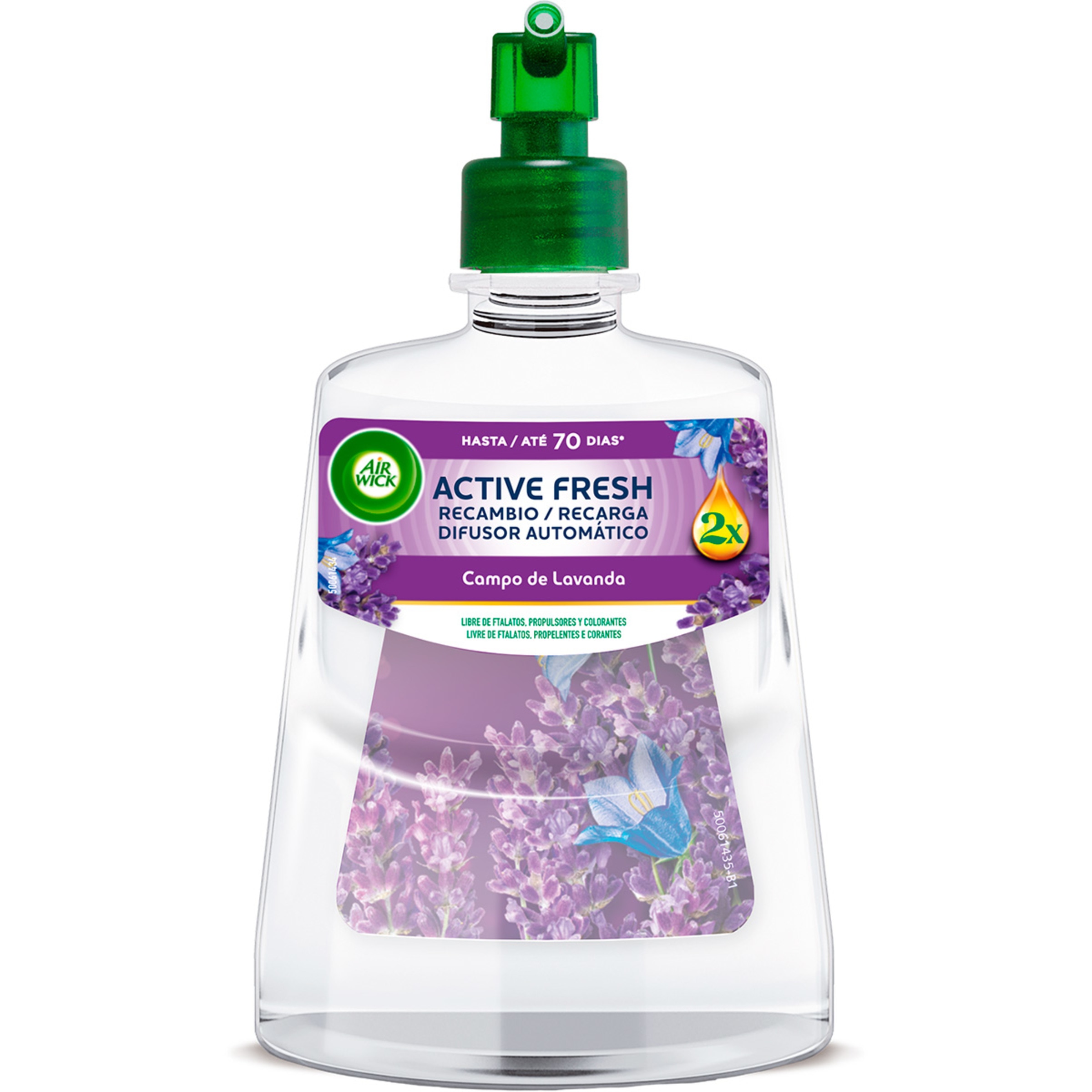 Ambientador Active Fresh Recarga Lavanda embalagem 224 ml
