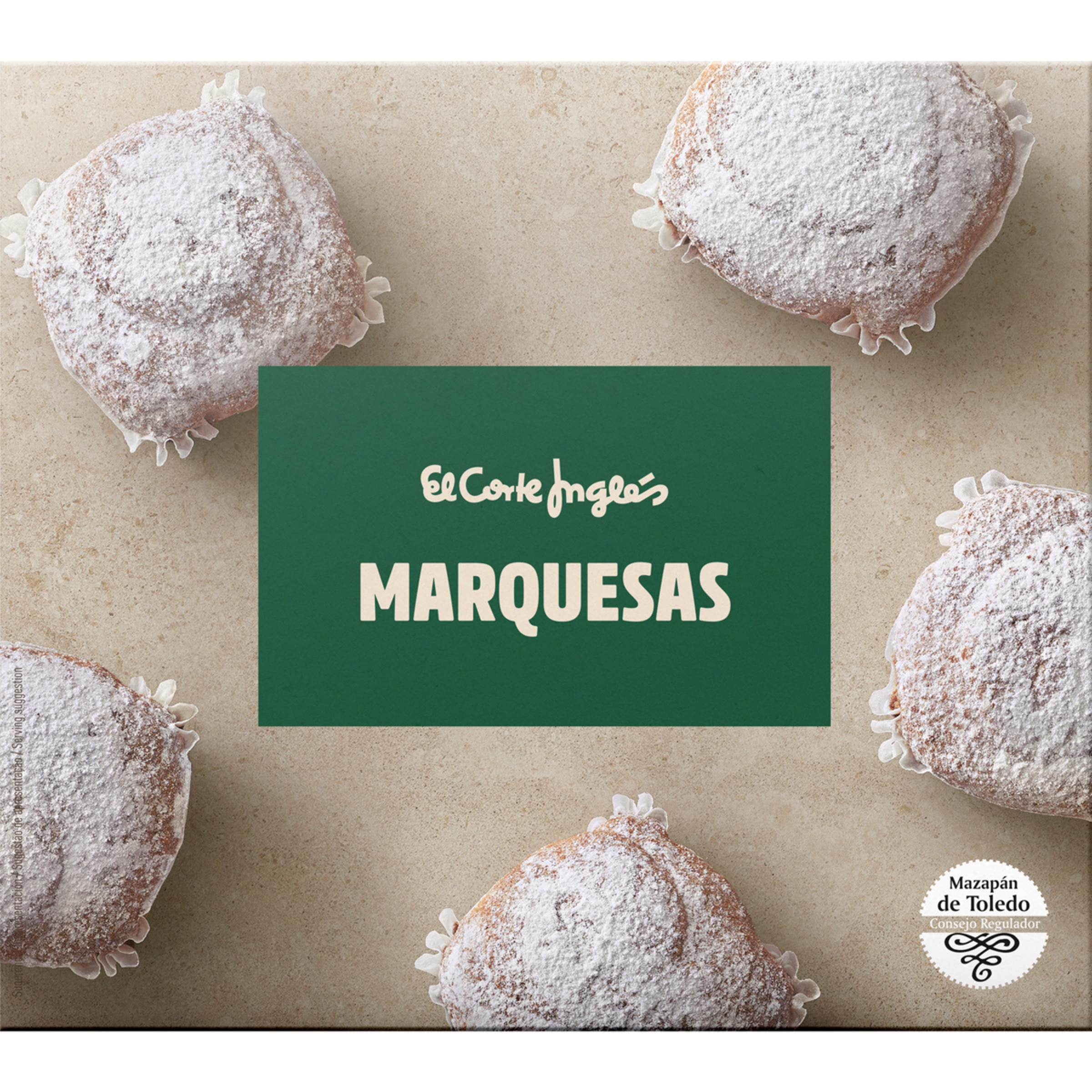 marquesas de mazapán IGP Mazapán de Toledo estuche 250 g