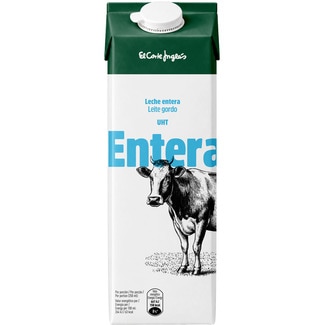 leche entera brik 1 l - El Corte Ingles