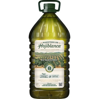 El Nuestro aceite de oliva virgen extra garrafa 5 l - Maestros De Hojiblanca