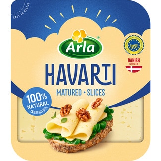 queso danés havarti madurado IGP en lonchas envase 150 g - Arla