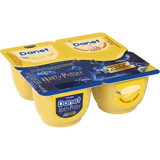natillas de vainilla sin gluten pack 4 unidades 120 g - Danone Danet