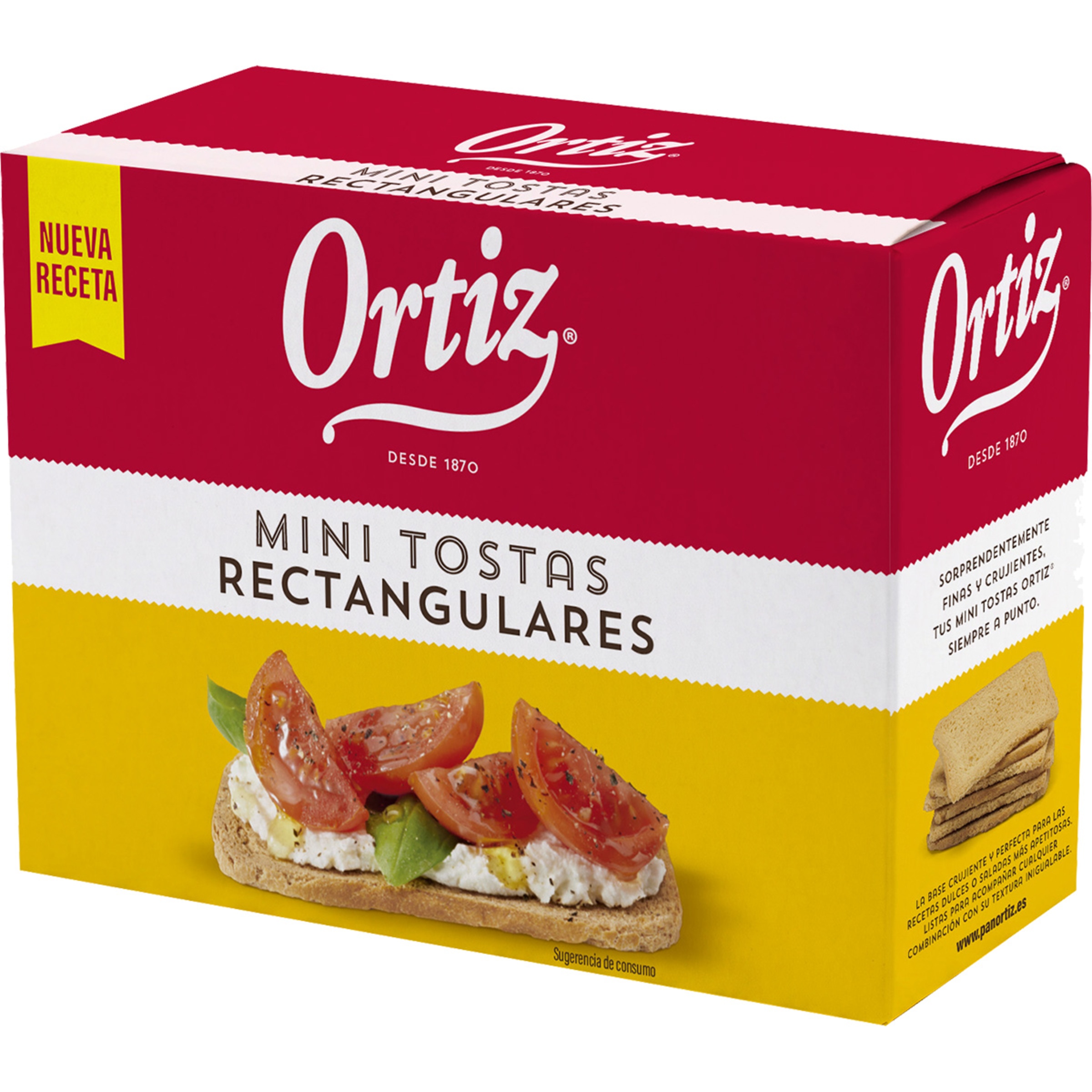 mini tostas rectangulares estuche 100 g