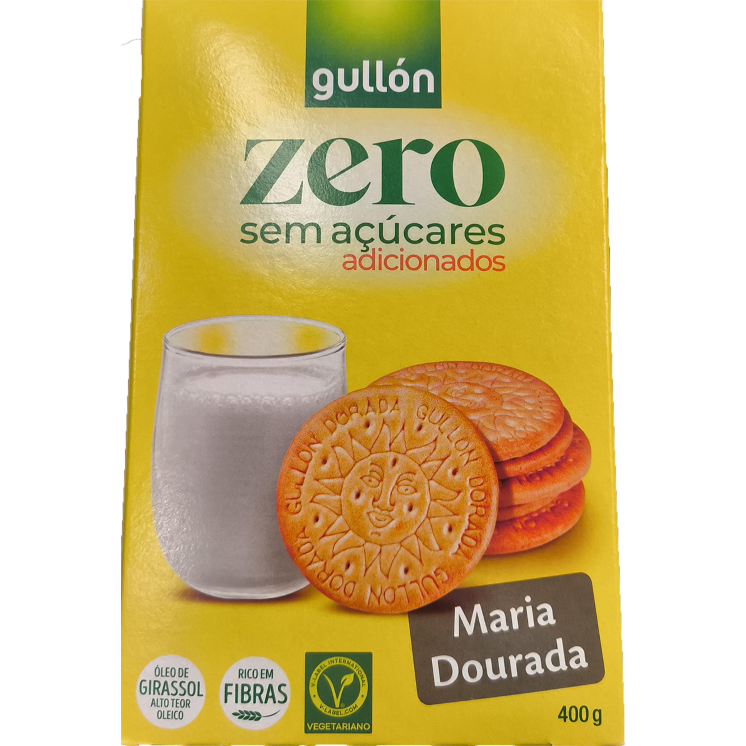 Bolachas Maria Dourada sem Açúcares Adicionados embalagem 400 g