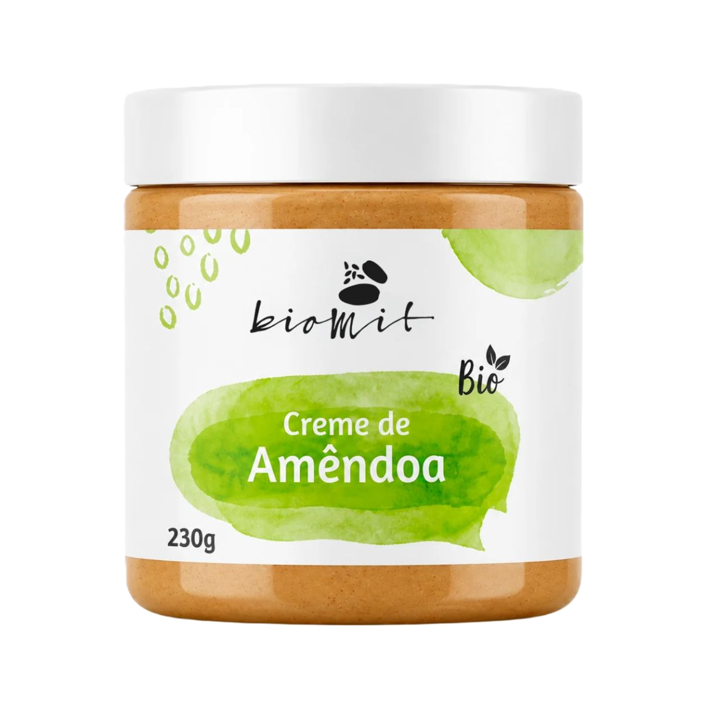 Manteiga de Amêndoa sem Açúcar Biológica frasco 230 g